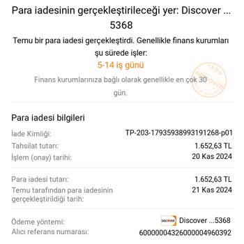 İade İşlemi Sorunu Ve Müşteri Hizmetleri Yetersizliği