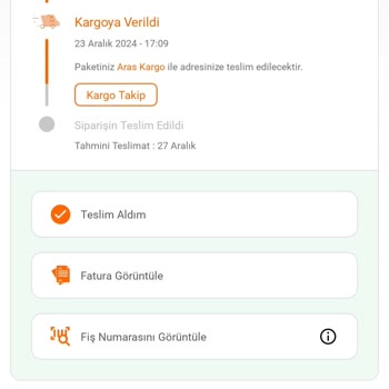 Ulaşmayan Sipariş Ve Yavaş Çözüm Süreci