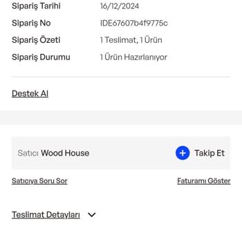 İade Edilmeyen Ücret Ve Geciken Sipariş Sorunu