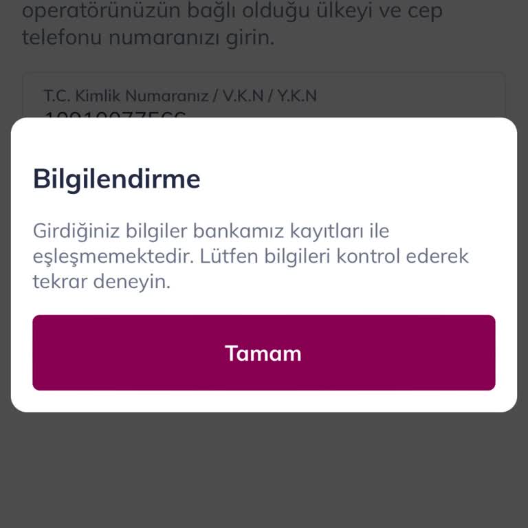 QNB Türkiye Mobil Uygulama Ve Müşteri Hizmetleri Sorunu