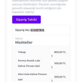 Nisatelier Satıcıya Ulaşmak Mümkün Değil