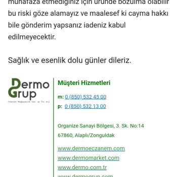 İade Sürecinde Yaşanan Hayal Kırıklığı