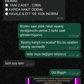 Yanlış Ürün Ve İade Sorunu