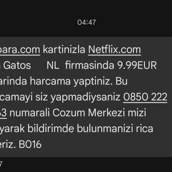 Netflix Üyeliği Olmadan Hesabımdan Para Çekildi!