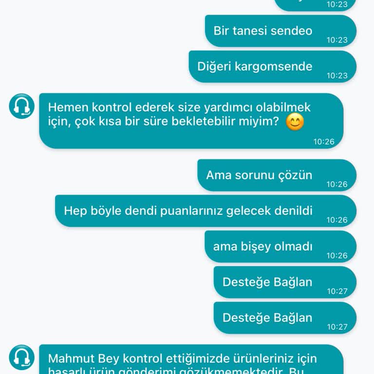 Watsons'ta Hasarlı Ürün Ve Puan İadesi Sorunu