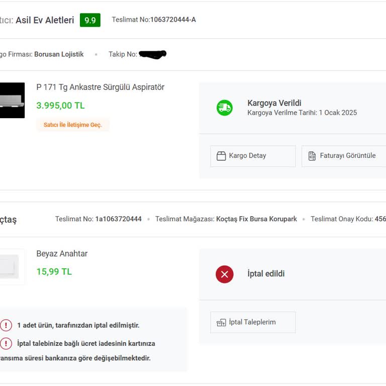 Koçtaş'tan İptal Edilen Ürünle 400 TL Worldpuan Kaybı