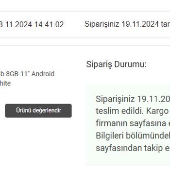 Vatan Bilgisayar'da İptal Edilen Siparişin Çözülmeyen Sorunu