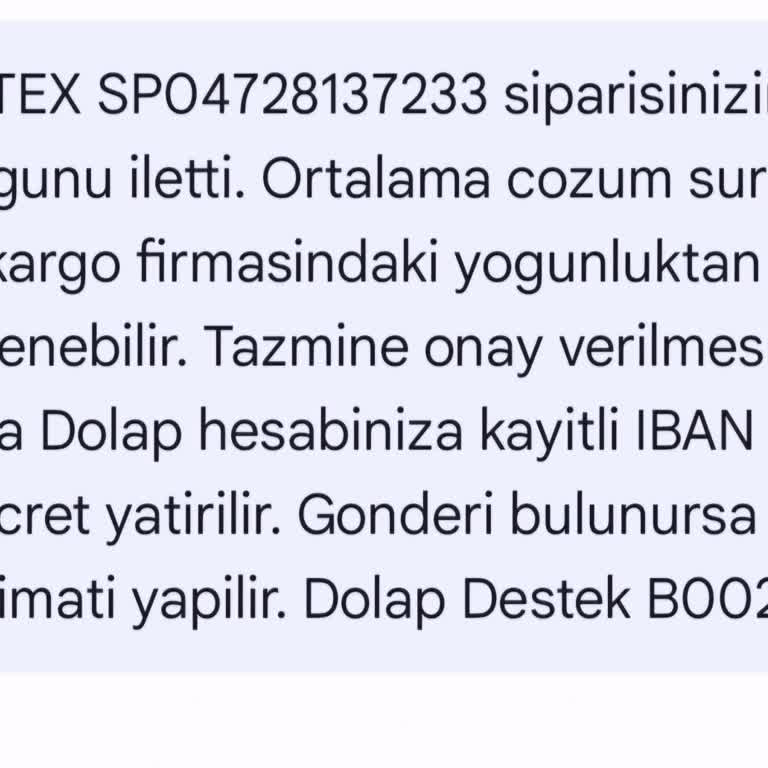 Kayıp Kargo Ve İade Sorunu: Trendyol Express Ve Dolap Uygulaması