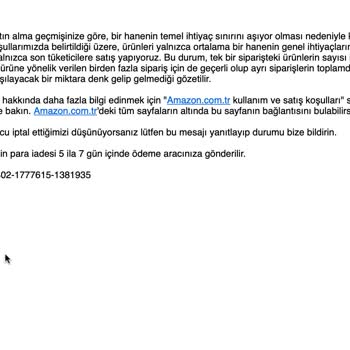 Amazon Kartıyla Alışverişte Mağduriyet Ve Fiyat Artışı