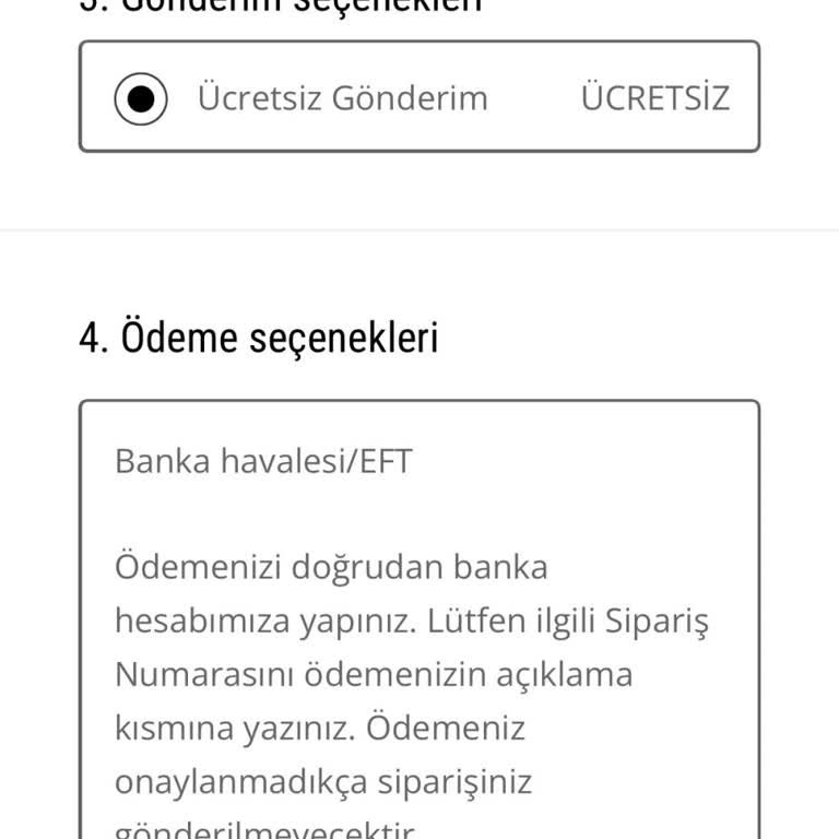 Sipariş Verdim, Ne Ürün Var Ne İletişim