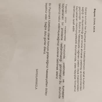 Ürünün Tüylendi: İade Ve Değişim Talebim Reddedildi