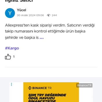 Yanlış Adrese Teslim Edilen Ürün Sorunu