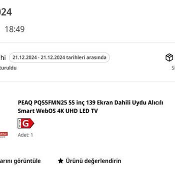 Media Markt'tan Teslim Edilmeyen Ürün Mağduriyeti