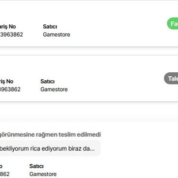 Kayıp Telefon Siparişi Ve İade Sorunu