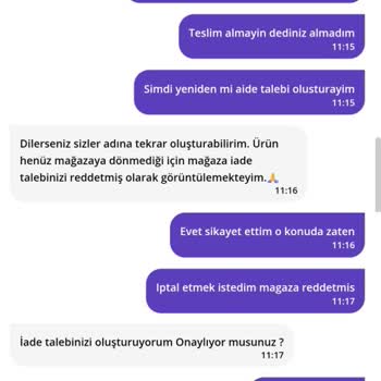 N11'de İptal Ve İade Sorunu