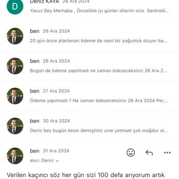 Ödeme Bekleyişi Ve İletişim Sorunları
