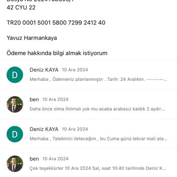 Ödeme Bekleyişi Ve İletişim Sorunları