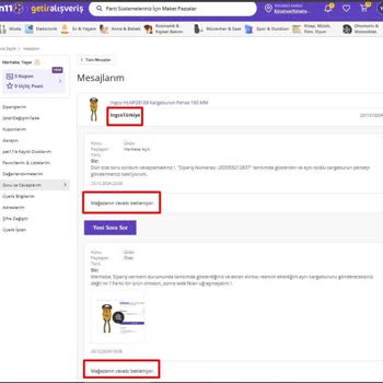 N11 Yanlış Ürün Gönderimi Ve Yetersiz Müşteri Hizmetleri