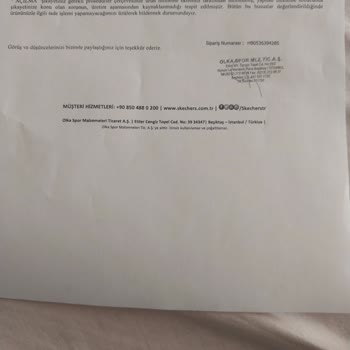 Skechers Ayakkabının Kalitesizliği Ve Hepsiburada'nın Çözüm Sunmaması