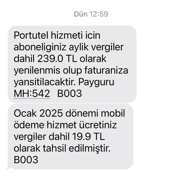 Bilinmeyen Abonelik Ücreti Ve İptal Sorunu