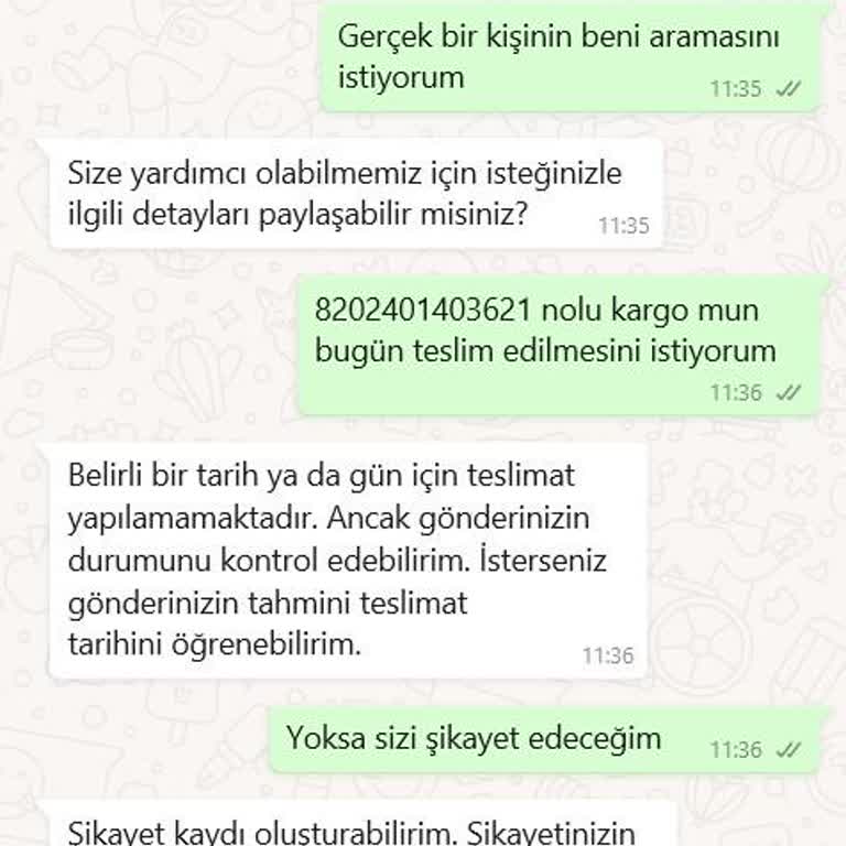 AGT Kurye İle İletişimsizlik Ve Teslimat Sorunu