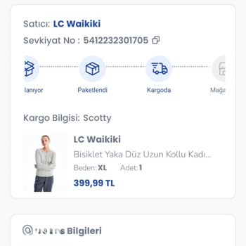 Kargo Takip Sorunu Ve Yetersiz Müşteri Hizmeti