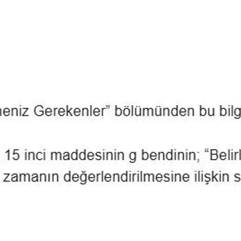 Bilet İptalinde Esneklik Sorunu