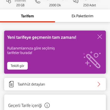 Vodafone Fatura Artışı Ve Geri Dönüş Eksikliği