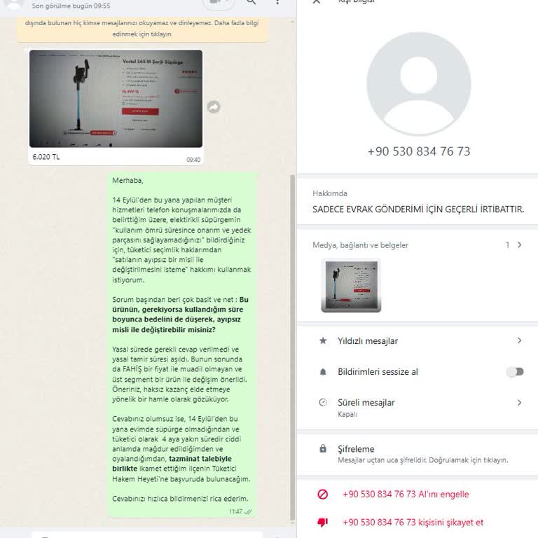 Vestel Süpürge Sorunu: Yedek Parça Eksikliği Ve Haksız Değişim Ücreti