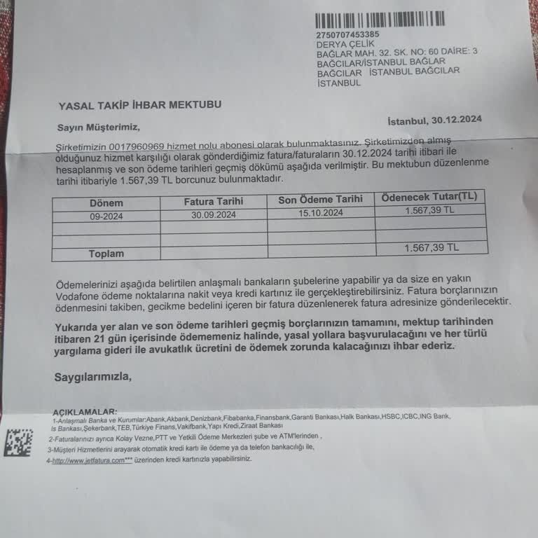 Cayma Bedeli Ödenmedi, Yasal Takip Başladı