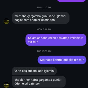 Geciken İade Süreci Ve İletişim Eksikliği