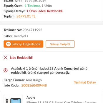 Kargo Paketinde Kayıp İphone 11 Şoku