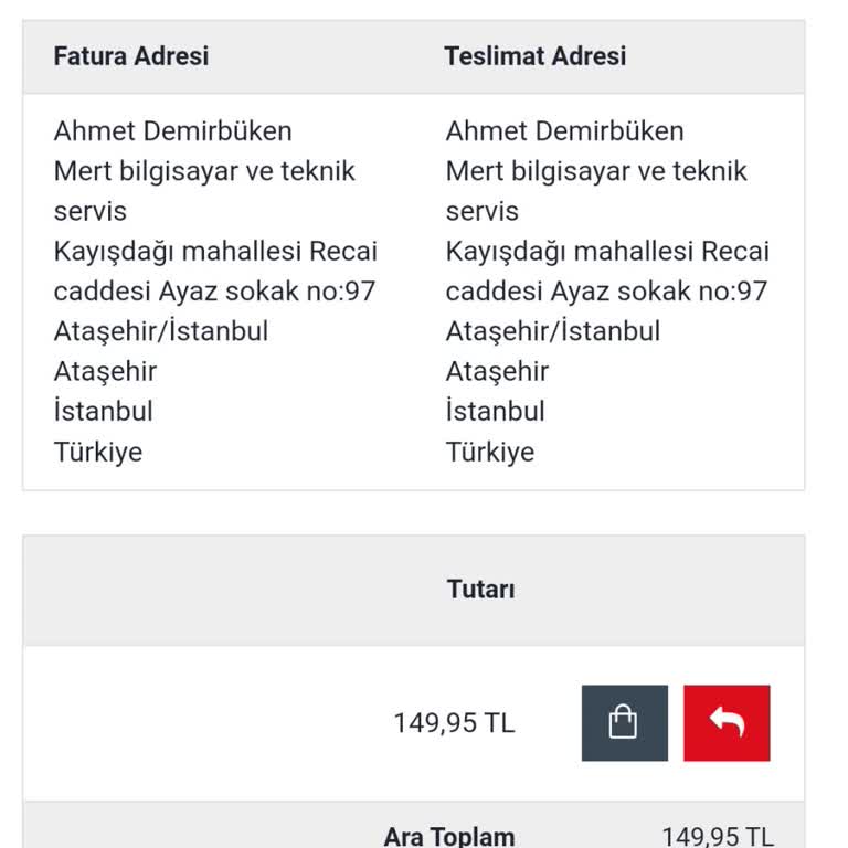 Sipariş Verdim, Ne Ürün Var Ne Cevap!