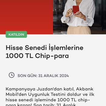 Akbank Kampanyasında Chip Para Sorunu Ve Yanıtsız Destek