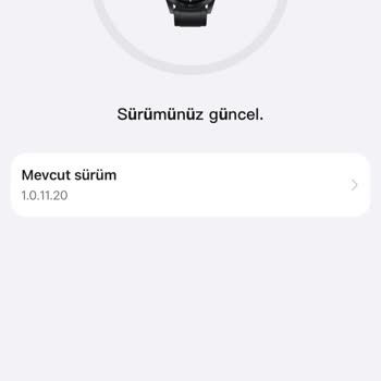 Huawei Healt Uygulamasında Kadran Değişim Sorunu