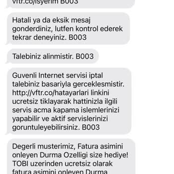 Vodafone'un Yanıltıcı Ücretsiz Durma Özelliği