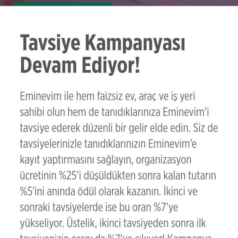 Eminevim'de Söz Verilen Hediyeler Gerçekleşmiyor