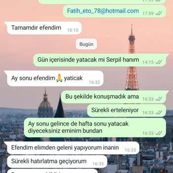 Geri Ödenmeyen Tatil Ücreti Ve Sürekli Ertelenen Tarihler