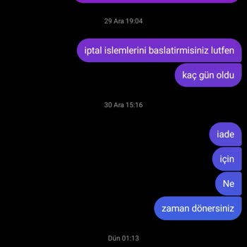 Yanlış Ürün Gönderimi Ve İlgisiz Müşteri Hizmetleri