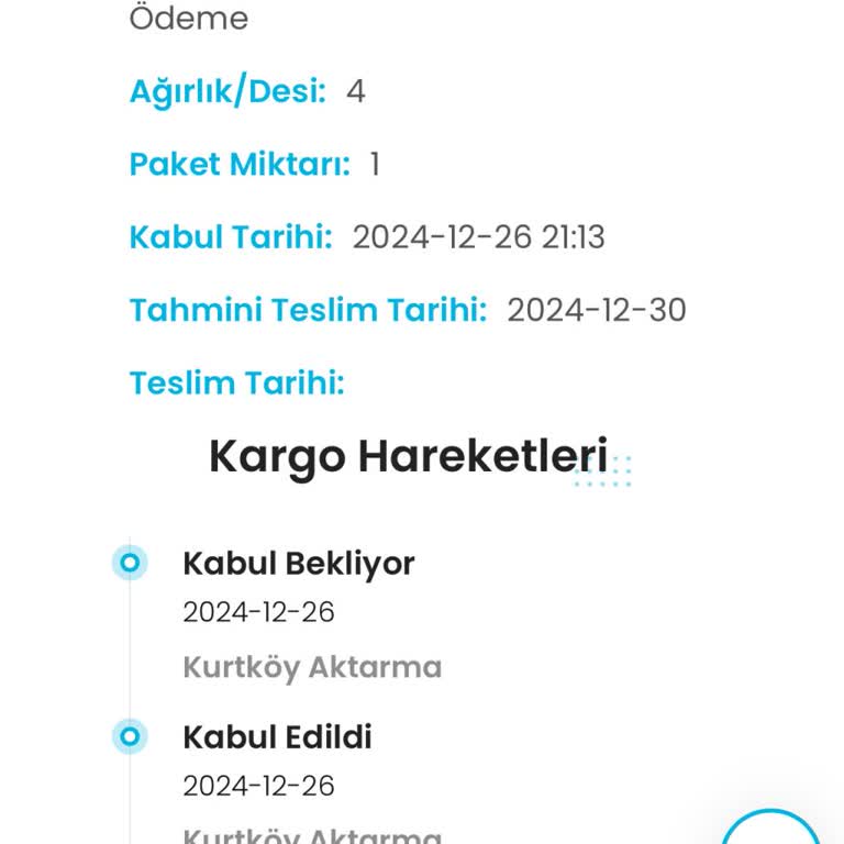 Kargom Nerede? Sorumsuzluk Diz Boyu!