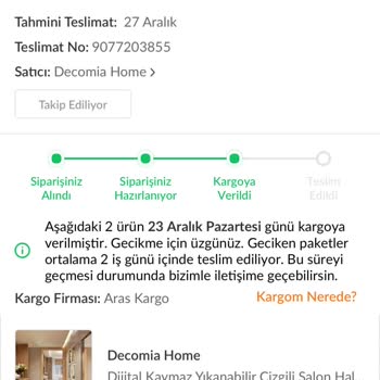 Teslim Edilmeyen Halılar Ve İade Sorunu