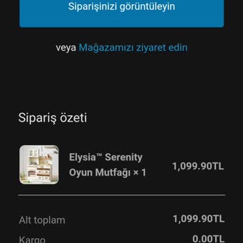 Elysia'dan Aldığım Ürün Kargoya Verilmedi Ve Site Kapandı!