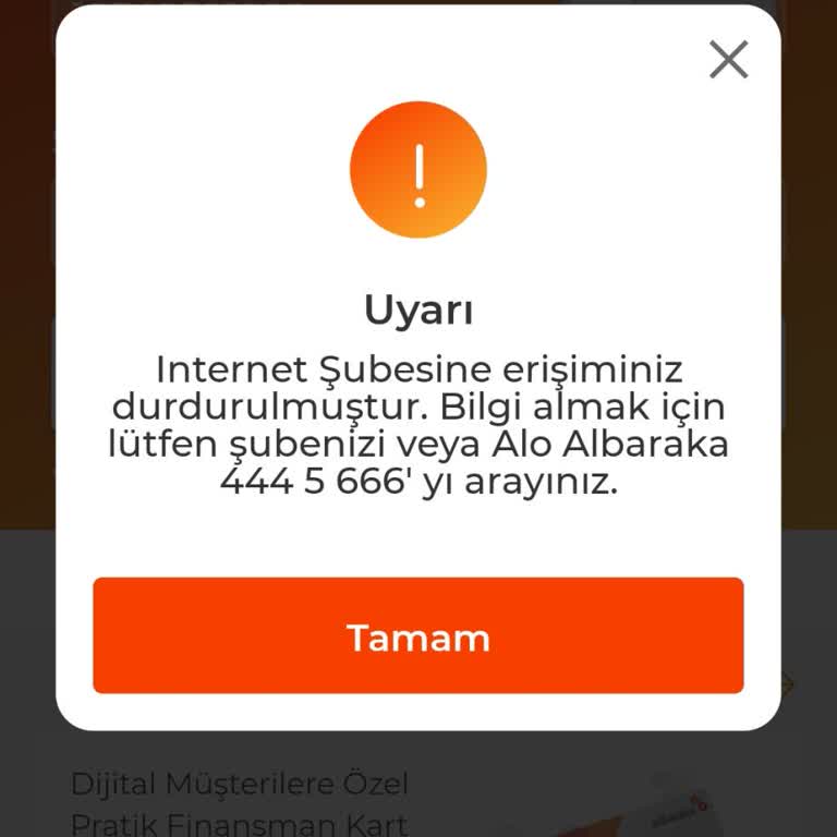 Bloke Edilen Hesap Ve Yetersiz Müşteri Hizmetleri