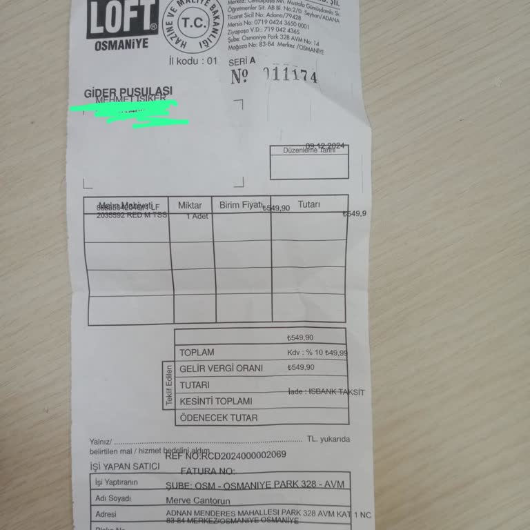 Loft Mağazası İade Sürecindeki İletişim Sorunları Ve Müşteri Mağduriyeti