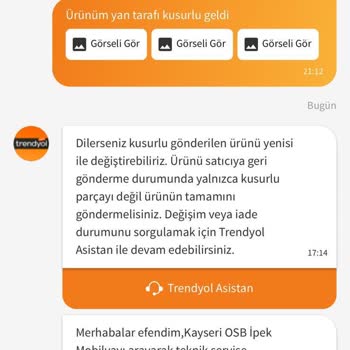 Kırık Koltuk Ve İlgisiz Müşteri Hizmeti Sorunu