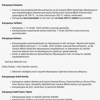 Masterpass İndirim Kampanyası Mağduriyeti