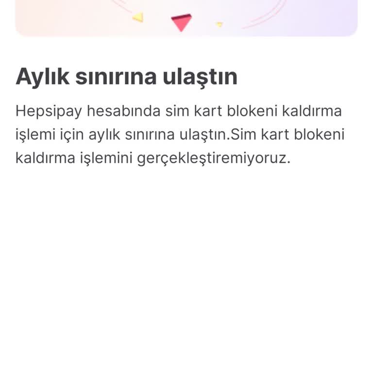 Hepsipay Kartımın Blokesi Sorunu