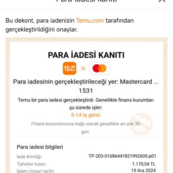 İptal Edilen Alışverişin İadesinde Gecikme