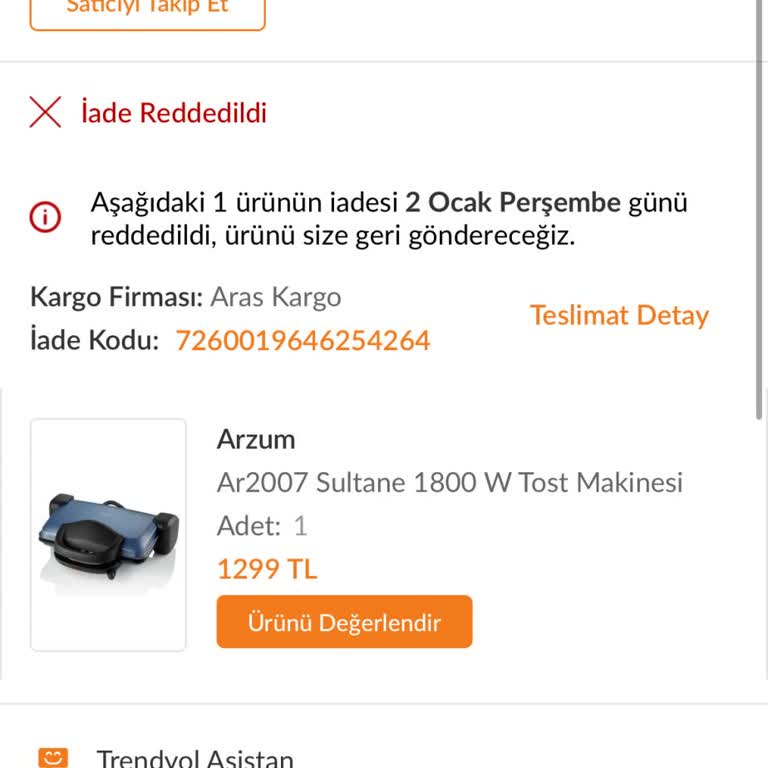 Arızalı Ürün Ve İade Sorunu