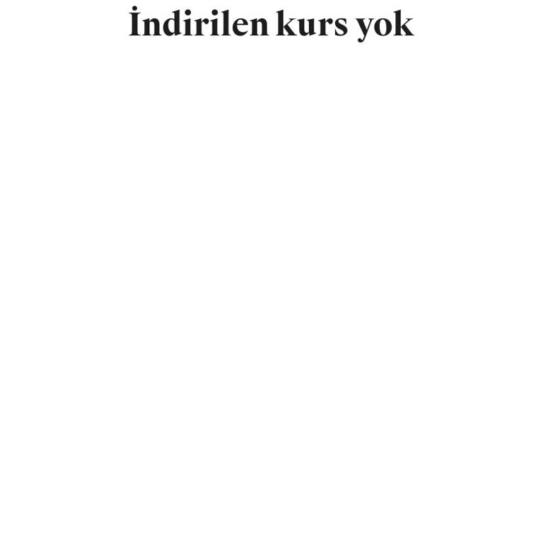 Udemy Eğitimim Hesabımda Görünmüyor